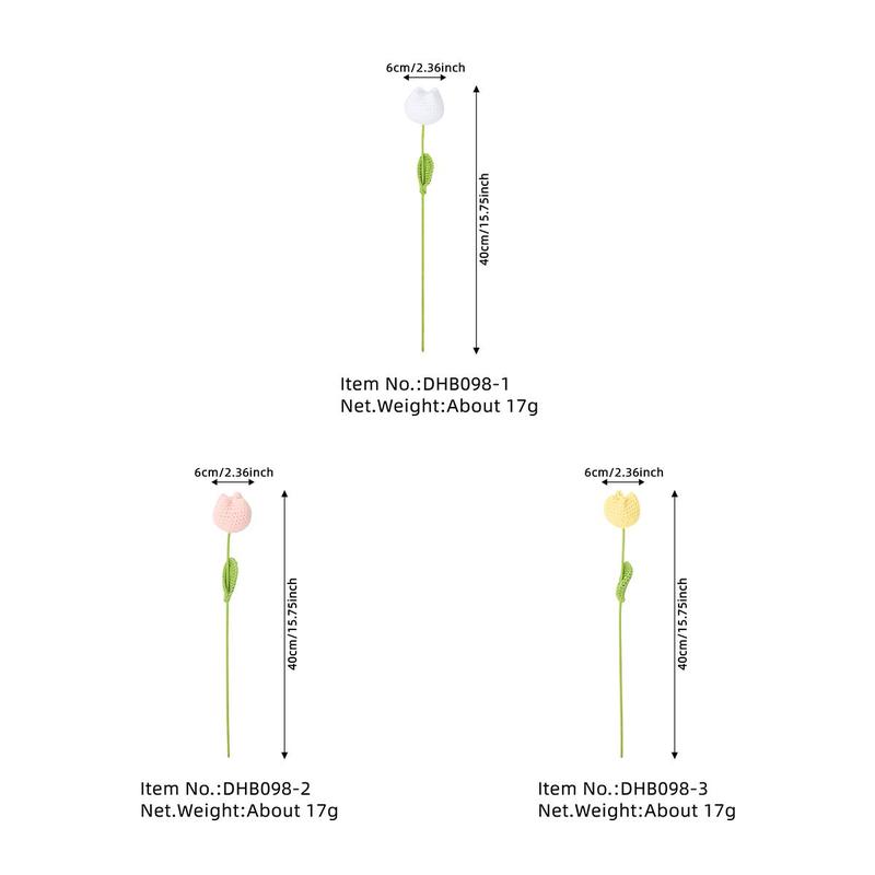 Crochet Tulip Bouquet