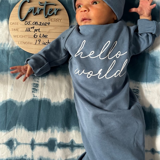 Personalized Baby Announcement Sign With Birth Stats