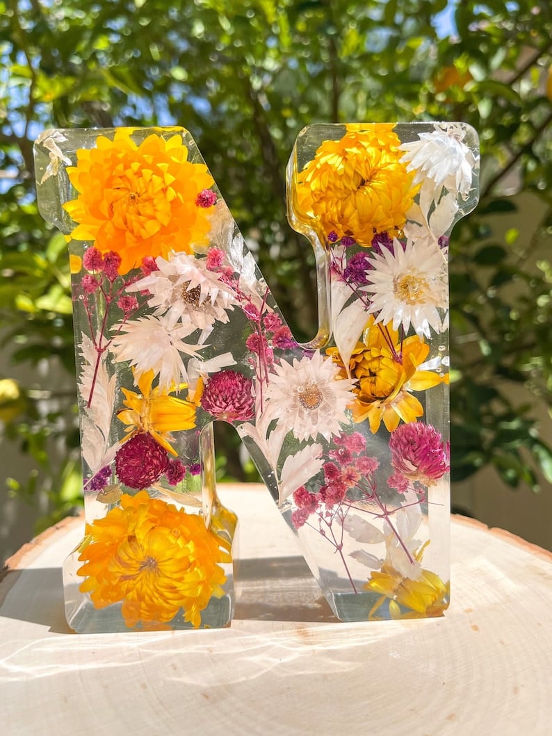 🌸Floral Acrylic Night Light