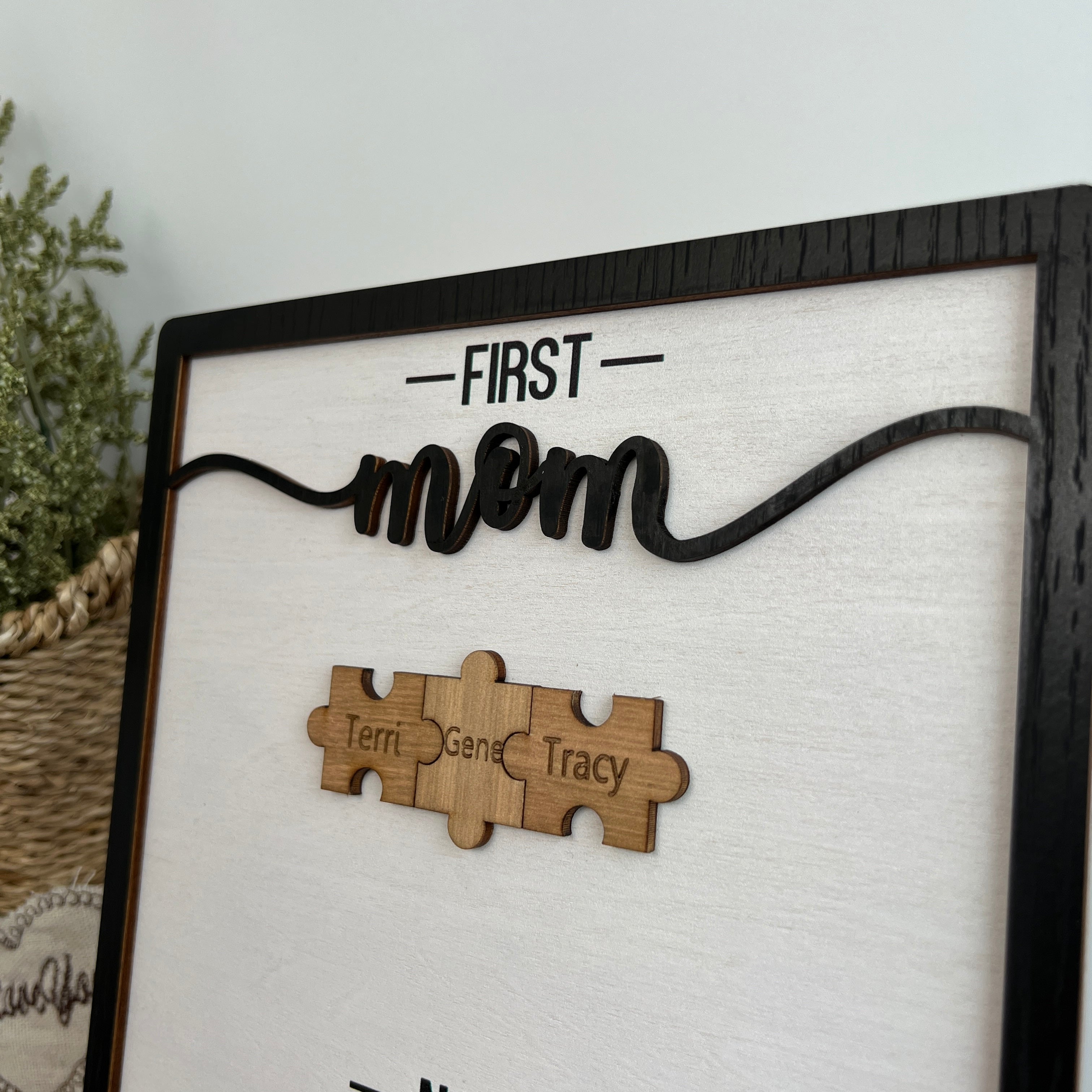 🔥50% OFF🔥"You Are The Piece That Holds Us Together" Puzzles Pieces Name Sign