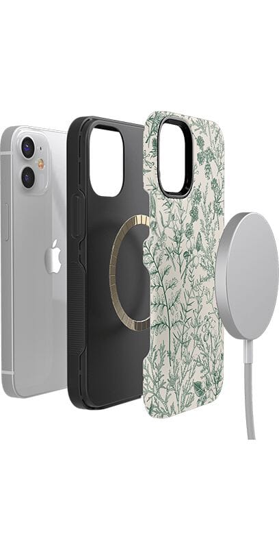 Sage Garden | Green Floral Case