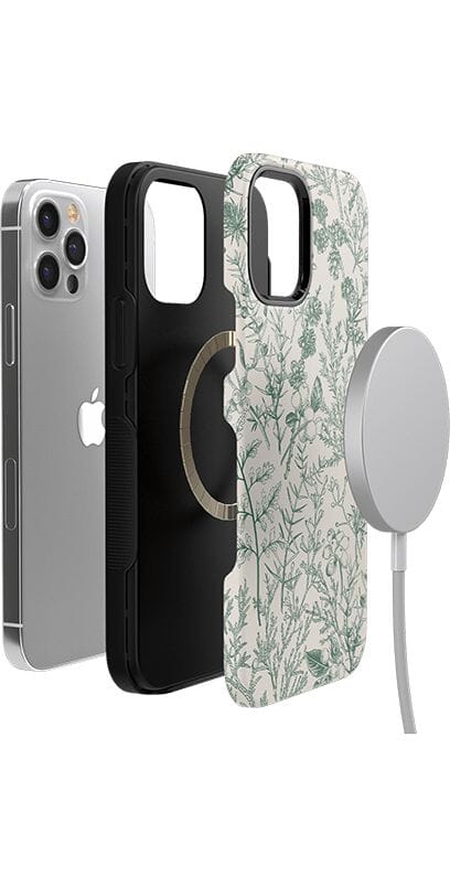 Sage Garden | Green Floral Case