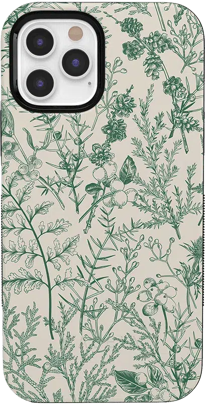 Sage Garden | Green Floral Case
