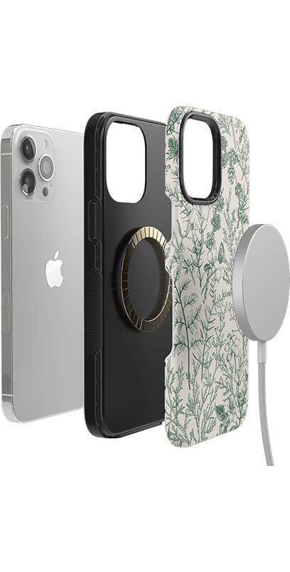 Sage Garden | Green Floral Case
