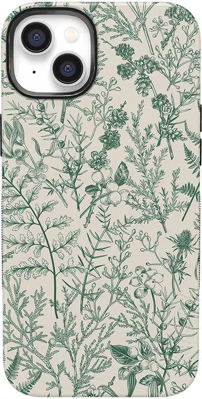 Sage Garden | Green Floral Case