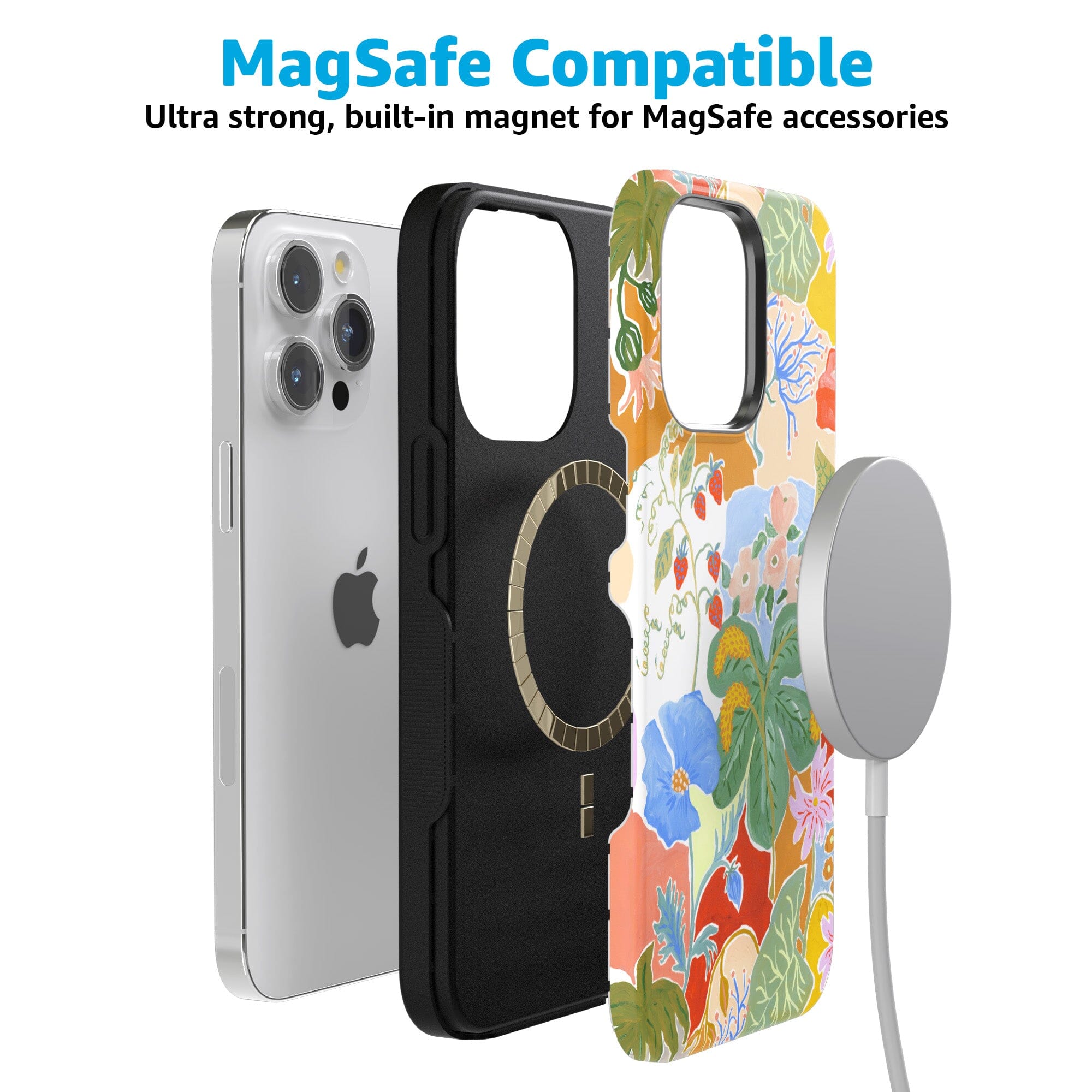 Botanical Blooms | Floral Patchwork Case