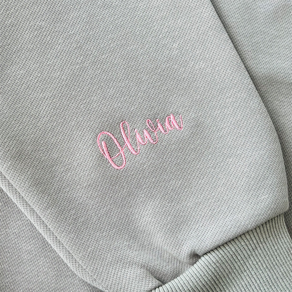 Custom Mama Embroidered Sweatshirt With Your Photo