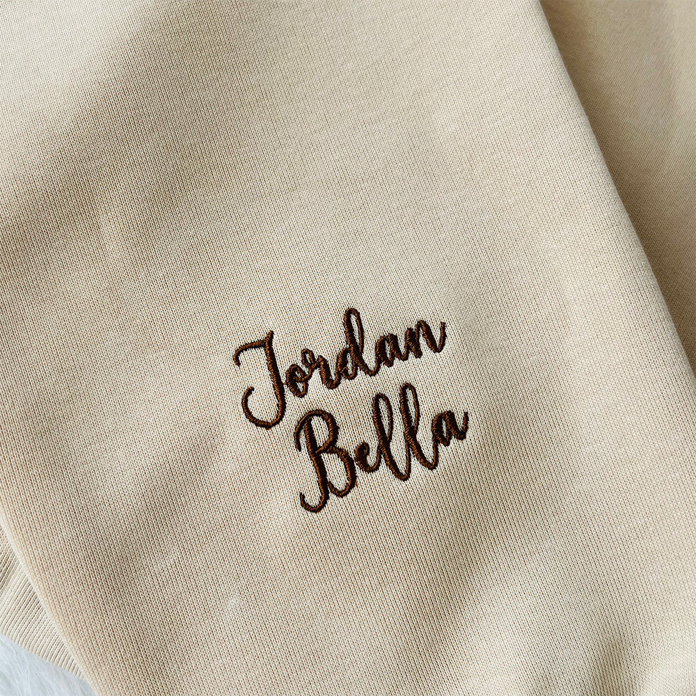 Custom Mama Embroidered Sweatshirt With Your Photo