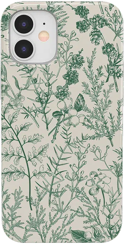 Sage Garden | Green Floral Case