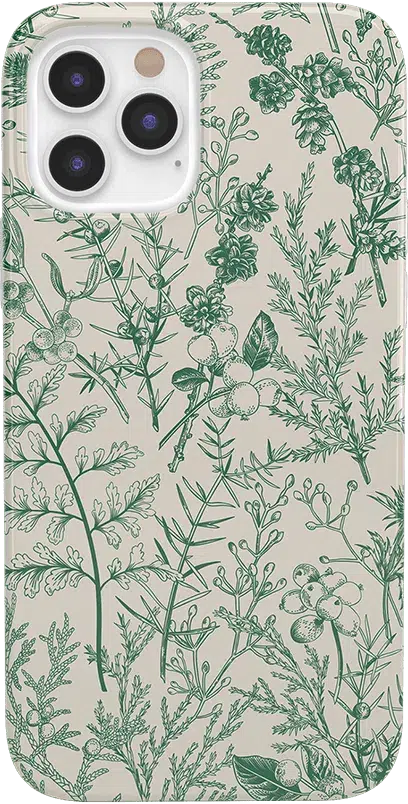 Sage Garden | Green Floral Case