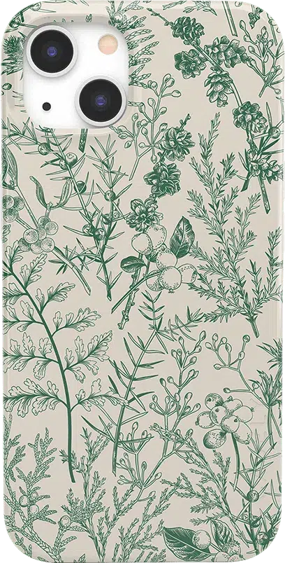 Sage Garden | Green Floral Case