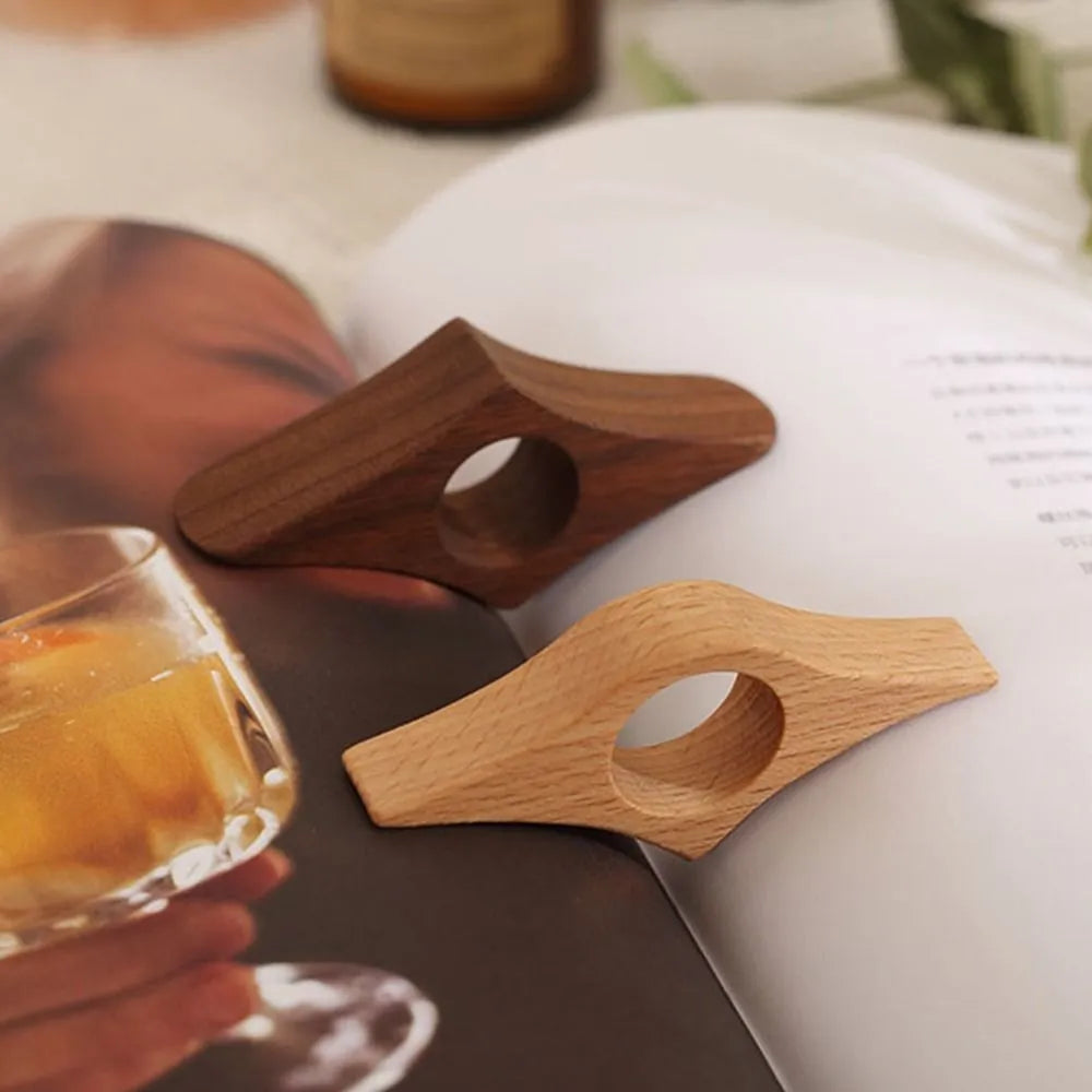  Wooden Thumb Book Holder