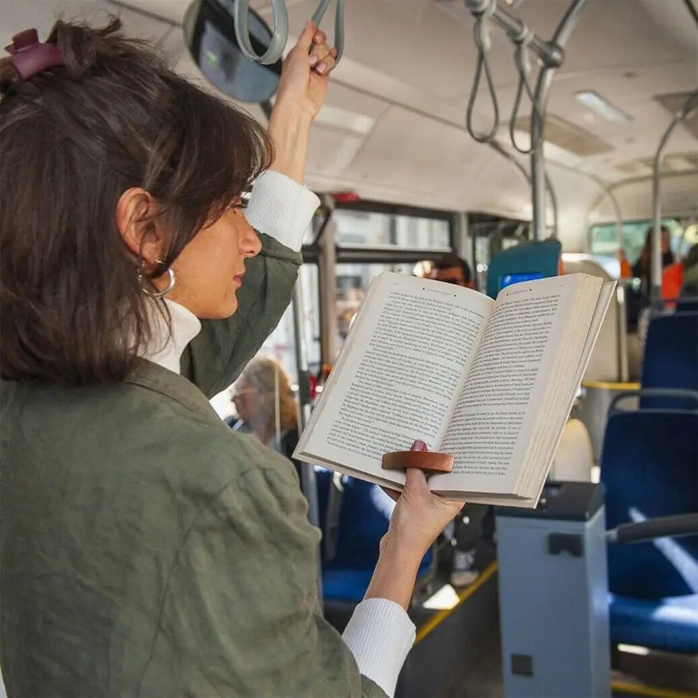  Wooden Thumb Book Holder