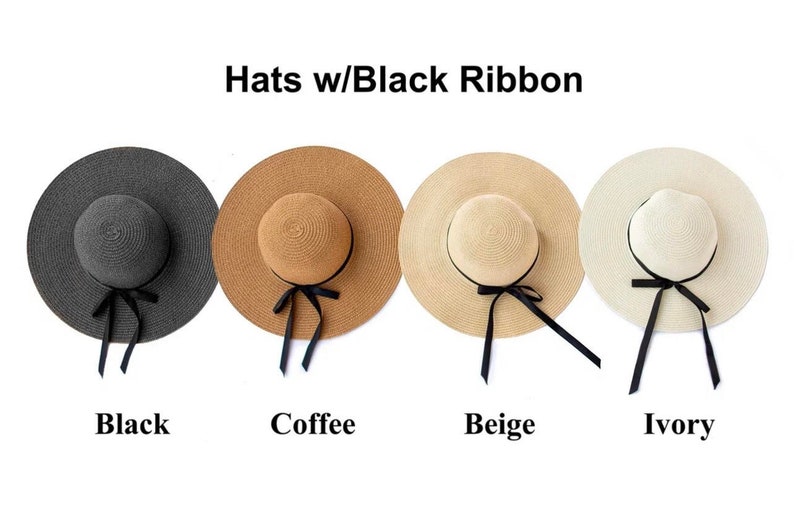 Customized Floppy Beach hats