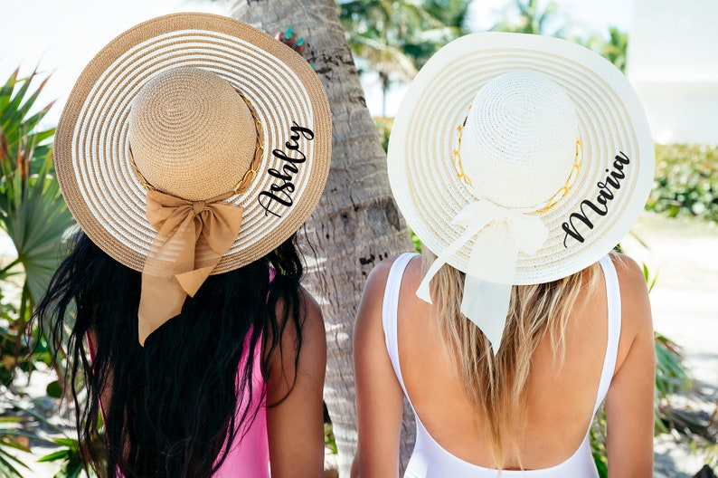 Customized Floppy Beach hats