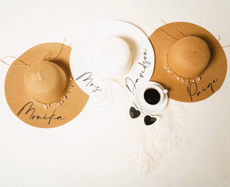 Customized Floppy Beach hats