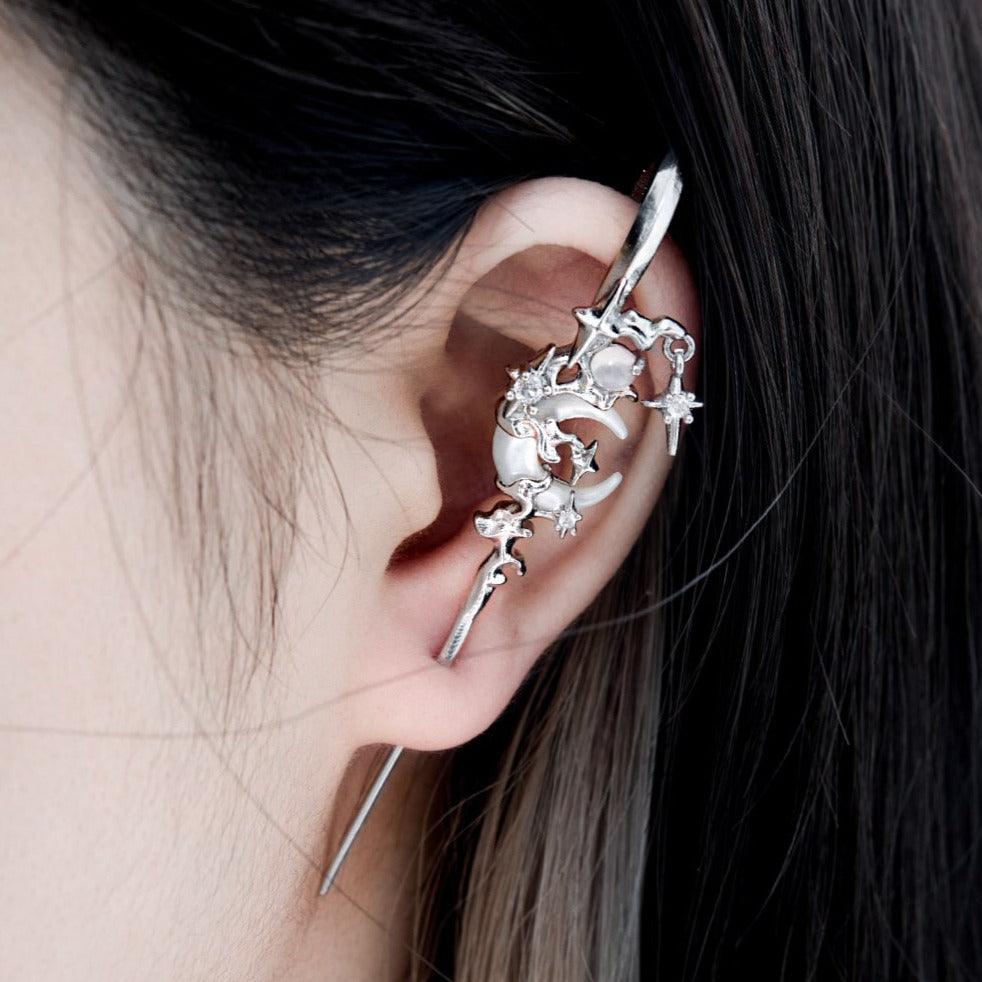 MYTH OF THE MOON S925 Ear Hook Needle Piercing Earring™