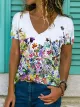 [POD]T-shirt femme Tee Floral Graphic