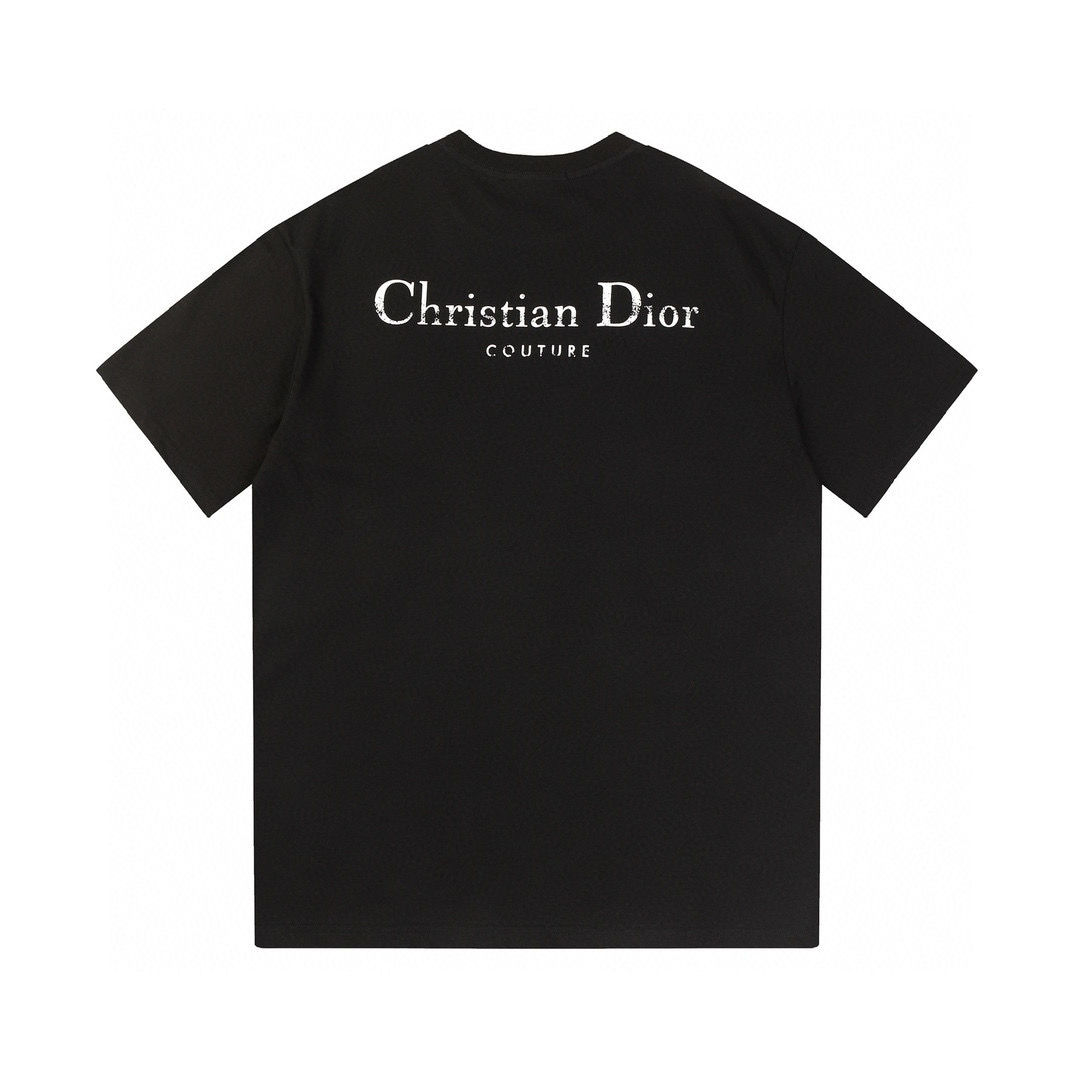 DI0R プリントロゴレターTシャツ【 50％割引+送料無料】