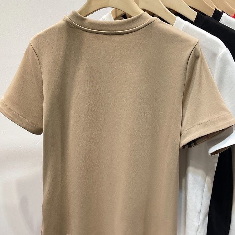 BU1BERRY 軍馬刺繍プリントTシャツ【 50％割引+送料無料】