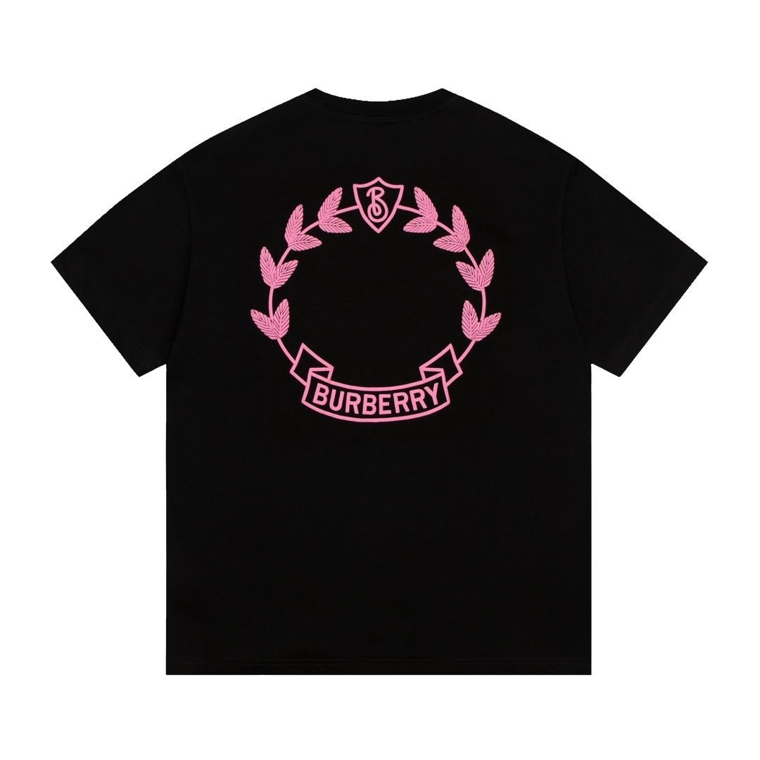 BU1BERRY レタープリント クルーネック Tシャツ【 50％割引+送料無料】