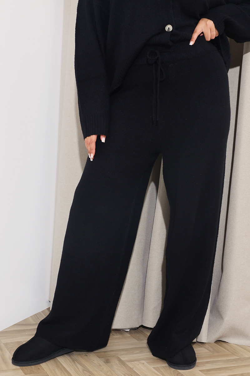 Wide Leg Knitted Co-Ord Trouser