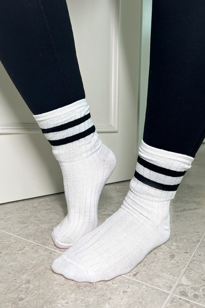 Stripe Sports Socks