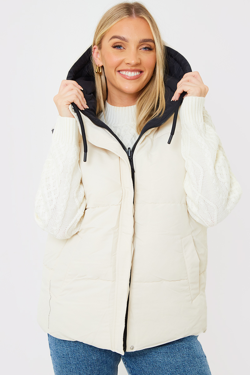 Recycled Short Reversible Gilet