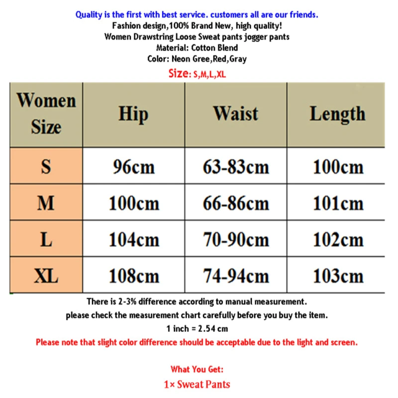 Womens Ladies Joggers Tracksuit Bottoms Trousers Slacks Gym Jogging Sweat Pants High Waist Jogger Trousers Pockets Sweatpants
