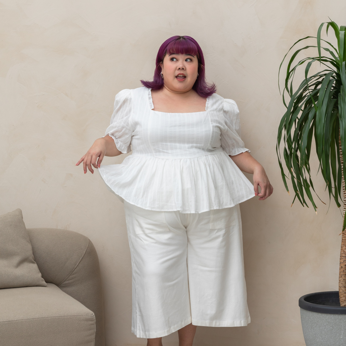 DEBBIE ALVA CO-ORD-Juneoesque-Plus Size Clothing
