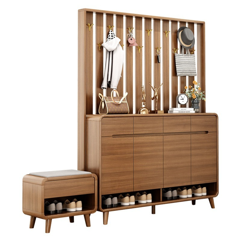 [Pre-order]  Door Hanger Shoe Cabinet Large Capacity Multi-Functional Storage Cabinet At the Door Of the Living Room Porch Partition Storage Cabinet-Smart-Living