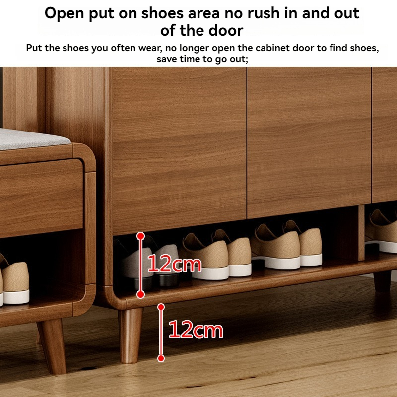 [Pre-order]  Door Hanger Shoe Cabinet Large Capacity Multi-Functional Storage Cabinet At the Door Of the Living Room Porch Partition Storage Cabinet-Smart-Living