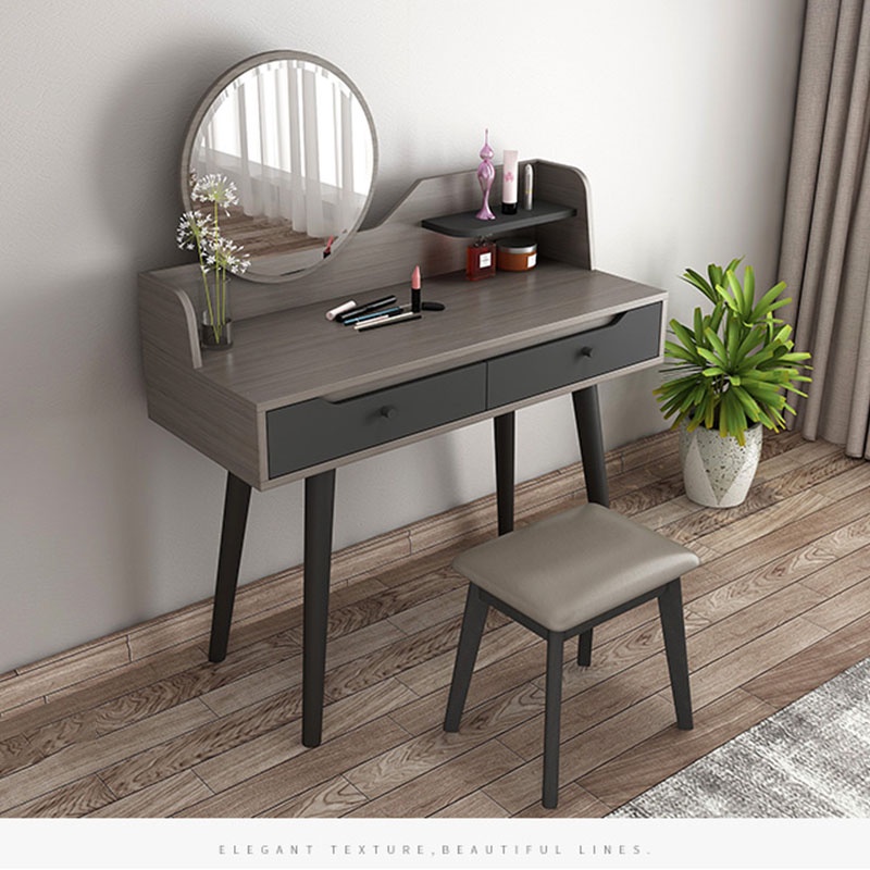 [Pre-order]  Black Oak Nordic Minimalist Varese Dressing Table DST0020ZJ -MUY -NUL-Smart-Living