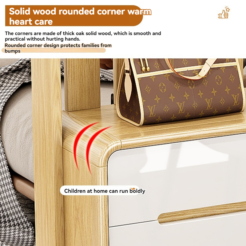 [Pre-order]  Porch Hanger Shoe Cabinet Large Capacity Storage Cabinet At the Door Of the Household Living Room Storage Partition Cabinet Seat Stool One-Smart-Living