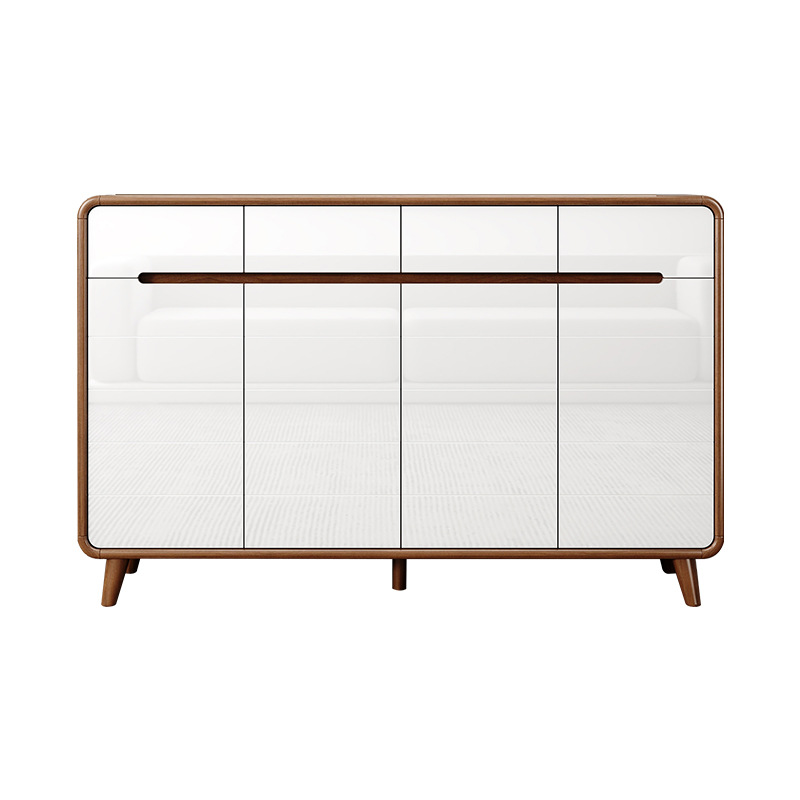 [Pre-order]  Light luxury Shoe Cabinet Home Door Large Capacity Paint Foyer Cabinet Entry Door Entrance Cabinet Storage Cabinet Balcony Storage Cabinet-Smart-Living