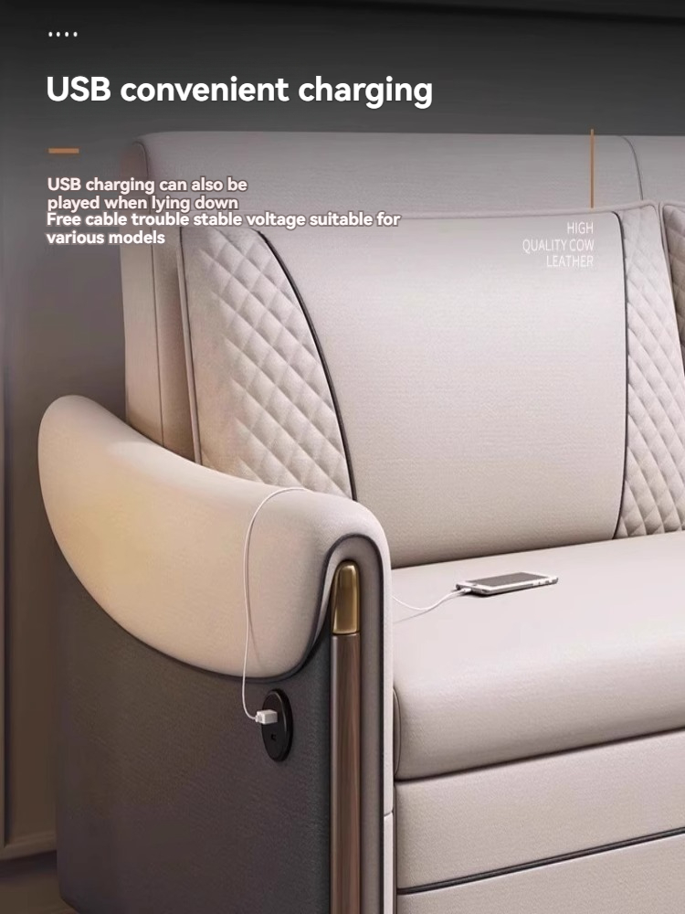 [Pre-order]  Sofa bed 2023 new folding dual-purpose small apartment living room Internet celebrity style technology cloth retractable sofa bed-Smart-Living