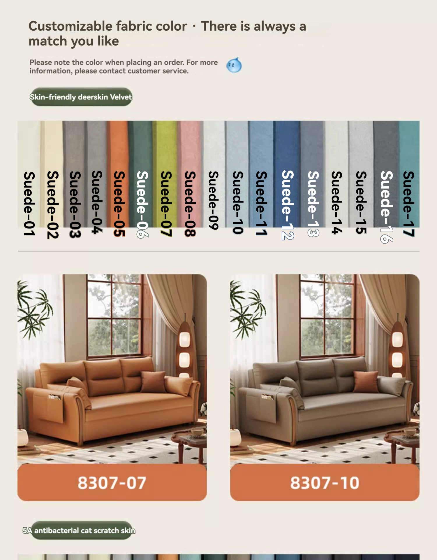 [Pre-order]  Multi-functional sofa bed folding dual-purpose retractable economy sitting and sleeping network red solid wood  sofa bed-Smart-Living