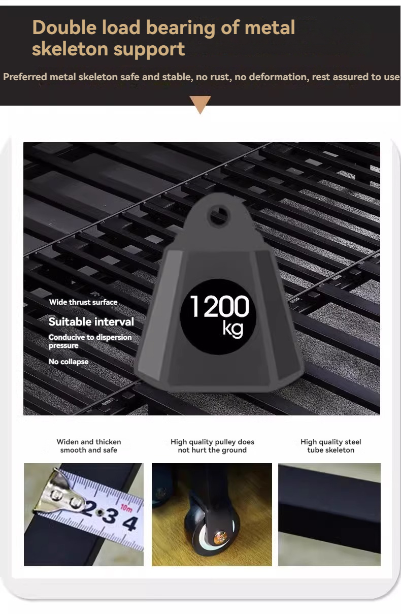 [Pre-order]  Folding dual-use sofa bed double multi-functional science and technology cloth living room can be pulled out integrated sofa bed-Smart-Living