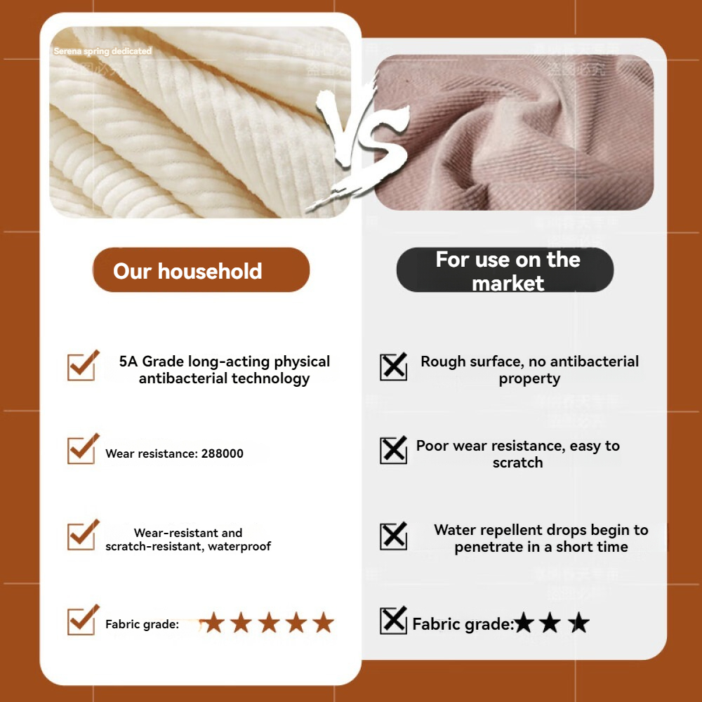 [Pre-order]  Senna spring solid wood sofa bed dual-purpose foldable Japanese-style small apartment living room fabric sofa balcony leisure single retractable bed 1.2 meters solid wood sofa bed [five-proof no-wash corduroy/latex style]-Smart-Living