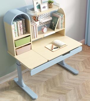 [Local Stock] Children Study Tables & Chairs, Blue Set