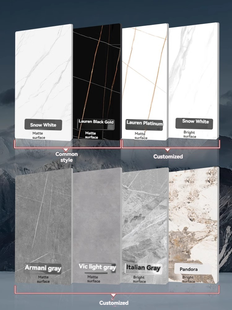 【Showroom】Multi-functional rock plate lift coffee table dining table dual-use Italian small household all-in-one household living room coffee table into dining table-Smart-Living