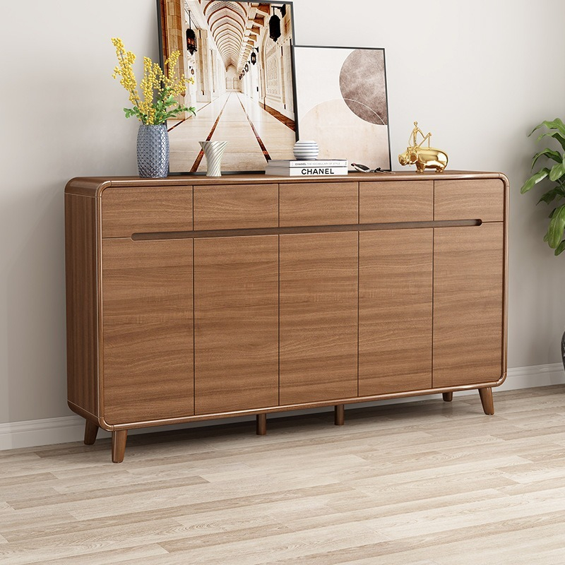 [Pre-order]  Light Luxury Shoe Cabinet Home Door Large Capacity Paint Foyer Cabinet Entry Door Entrance Cabinet Storage Cabinet Balcony Storage Cabinet-Smart-Living