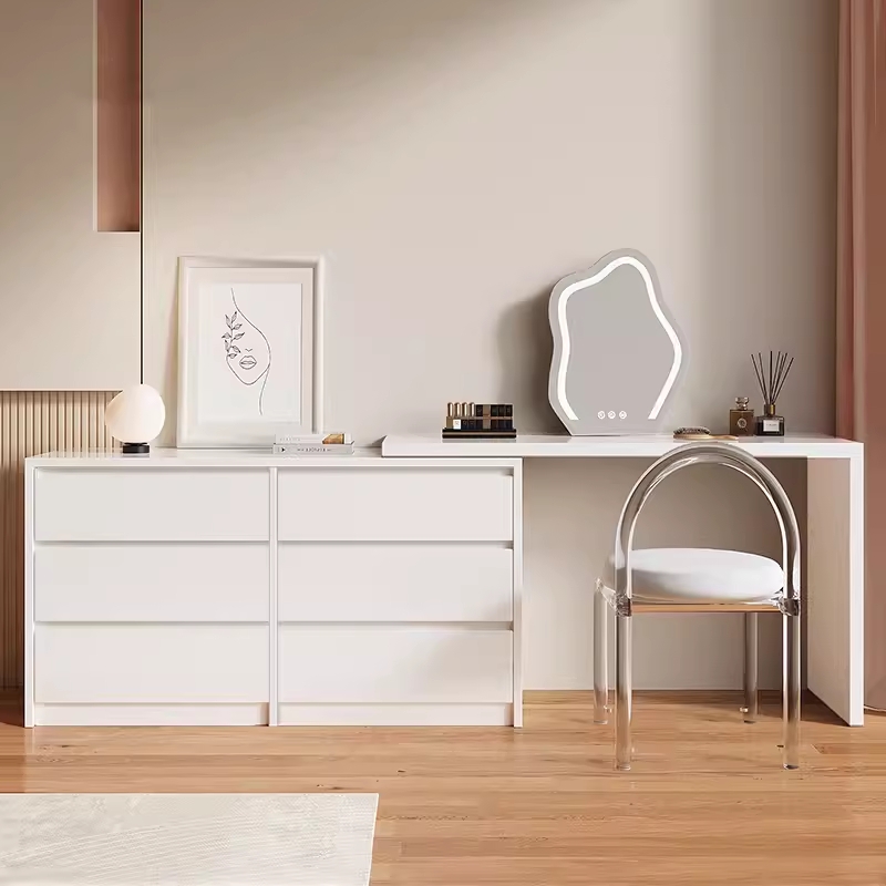 [PRE-ORDER] Full storage cabinet integrated multifunctional dressing table