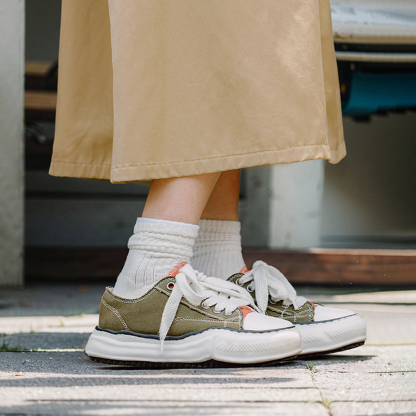 地心引力Gravity秋季帆布鞋潮流百搭溶解鞋休閒小眾板鞋-Retro's Wear