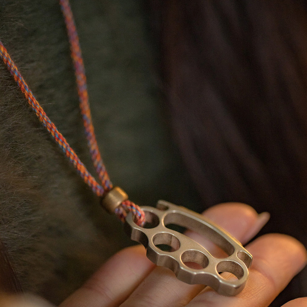 編織帶指虎項鍊個性時尚潮小眾迷你配飾-Retro's Wear