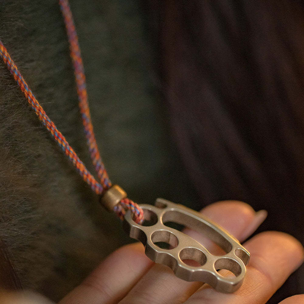 編織帶指虎項鍊個性時尚潮小眾迷你配飾-Retro's Wear