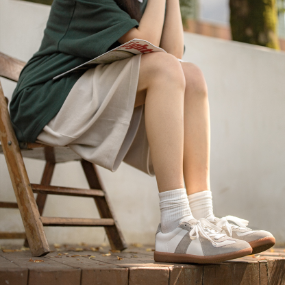 地心引力Gravity秋新款款情侶德訓鞋休閒小白鞋運動鞋-Retro's Wear