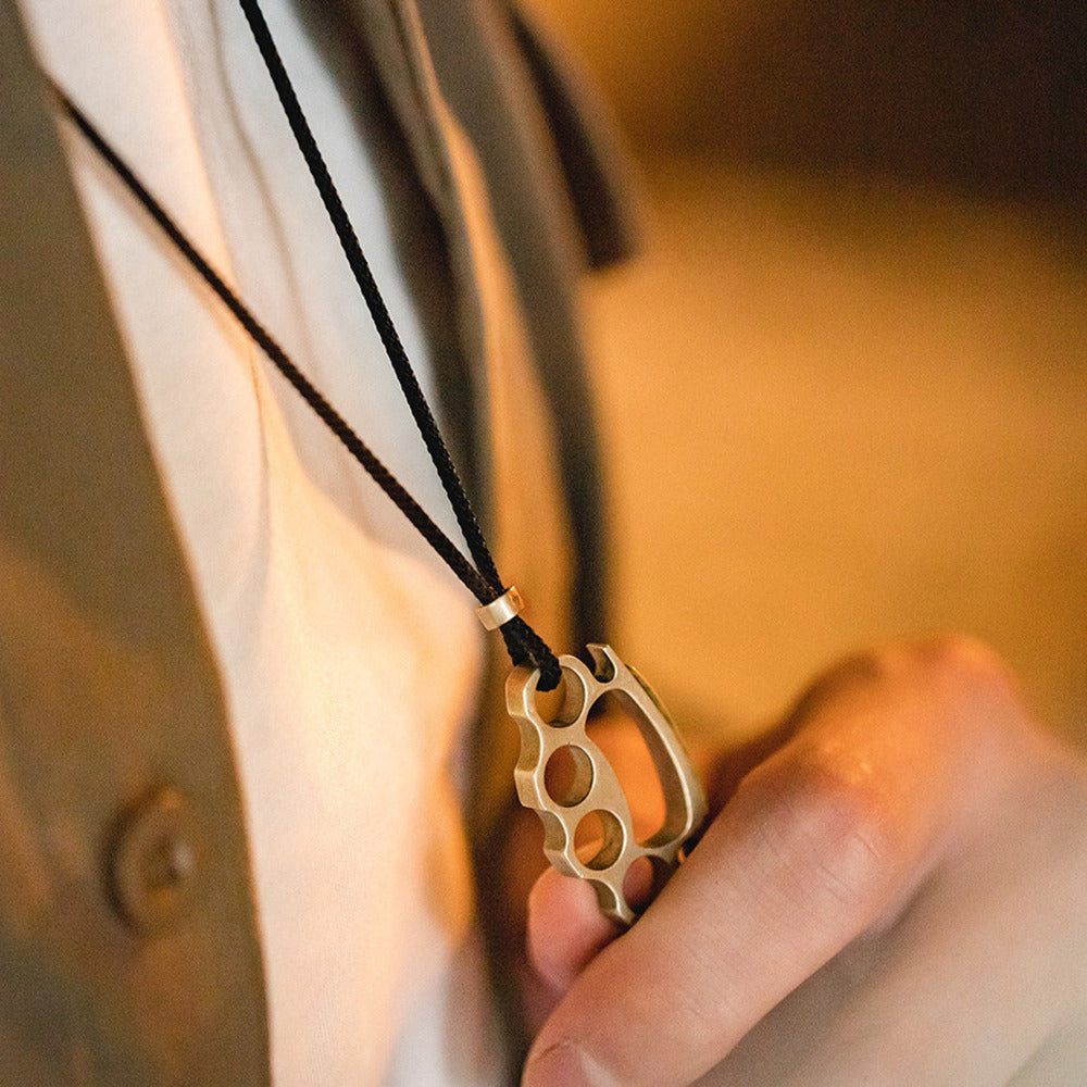 編織帶指虎項鍊個性時尚潮小眾迷你配飾-Retro's Wear