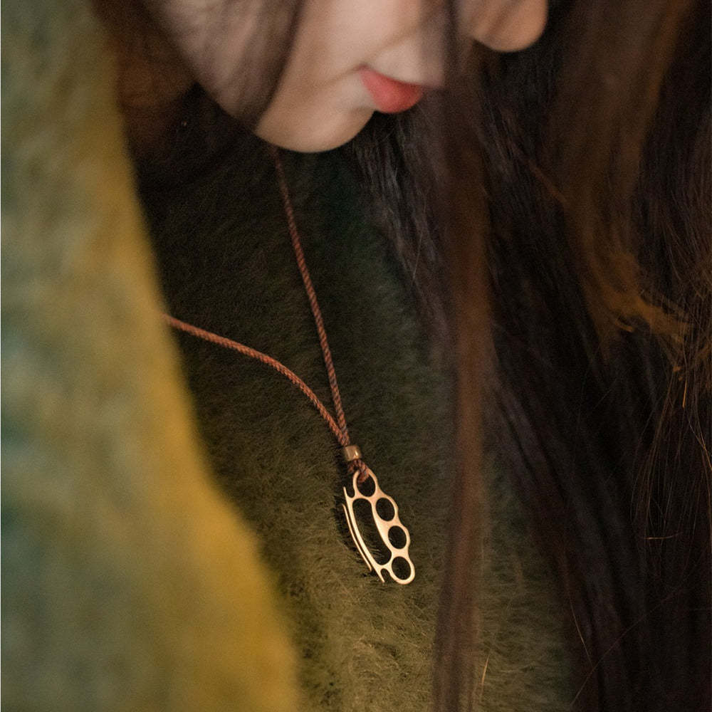 編織帶指虎項鍊個性時尚潮小眾迷你配飾-Retro's Wear