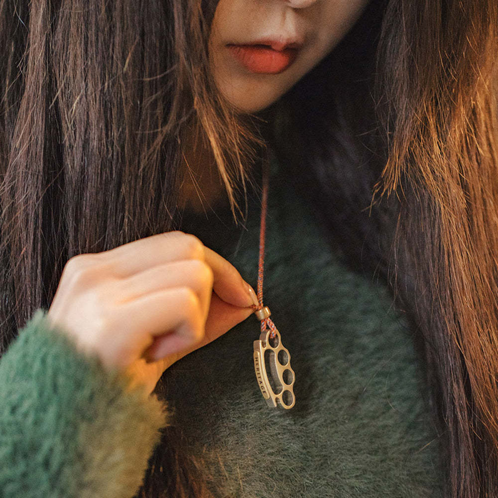 編織帶指虎項鍊個性時尚潮小眾迷你配飾-Retro's Wear